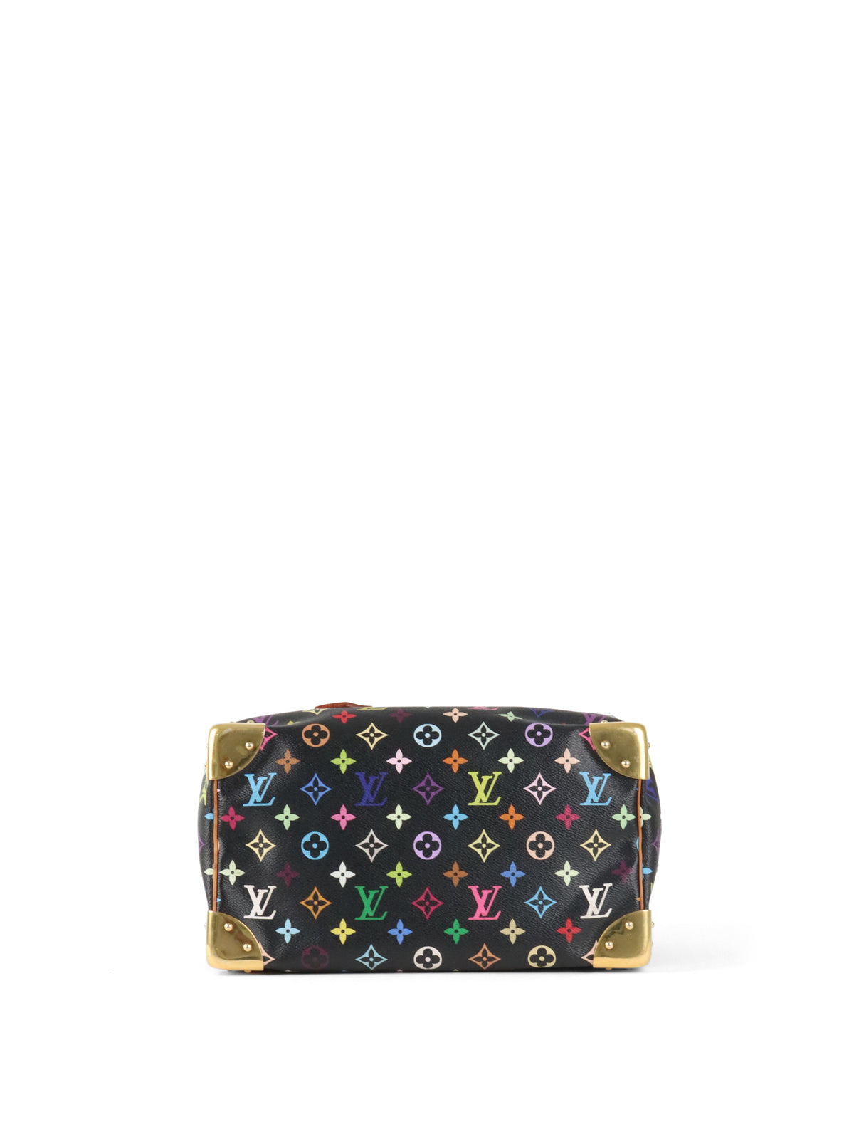 x Takashi Murakami Limited Edition Black Monogram Multicolor Speedy 30