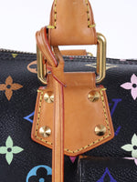 x Takashi Murakami Limited Edition Black Monogram Multicolor Speedy 30
